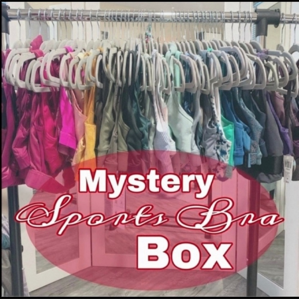 Mystery sports bra box